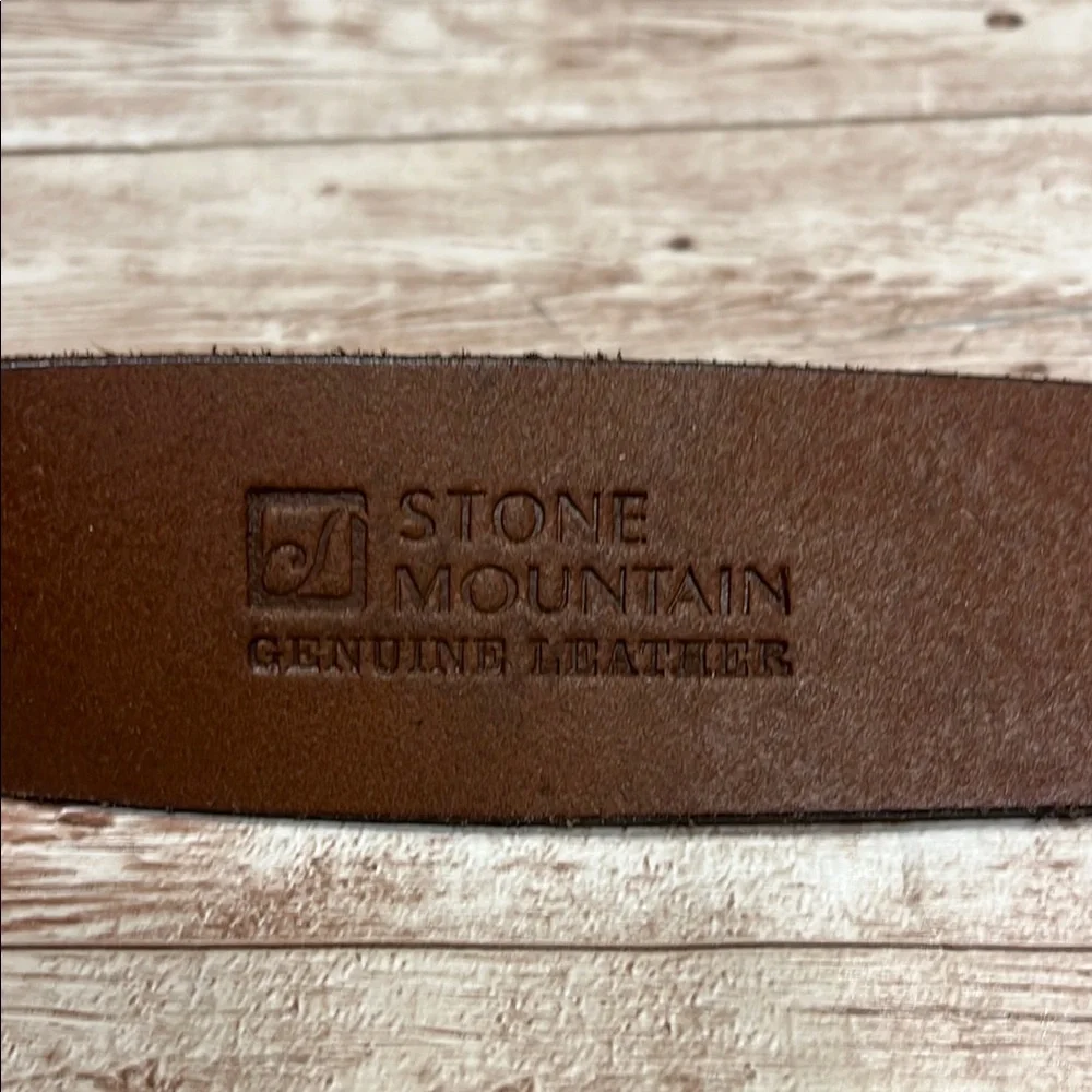 Men's Brown Leather Belt